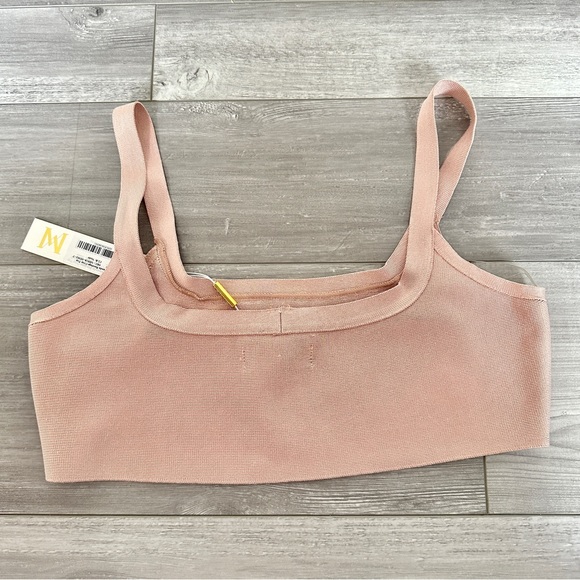 Meshki Nude Bandage Crop Top - Picture 3 of 8